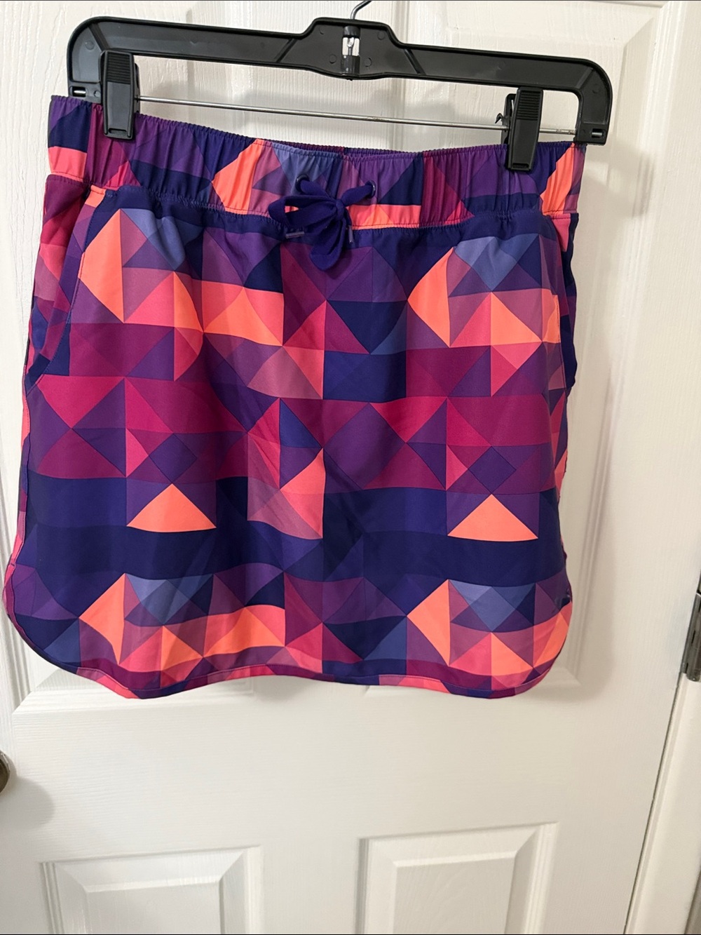 Slazenger Purple & Coral Golf Skort